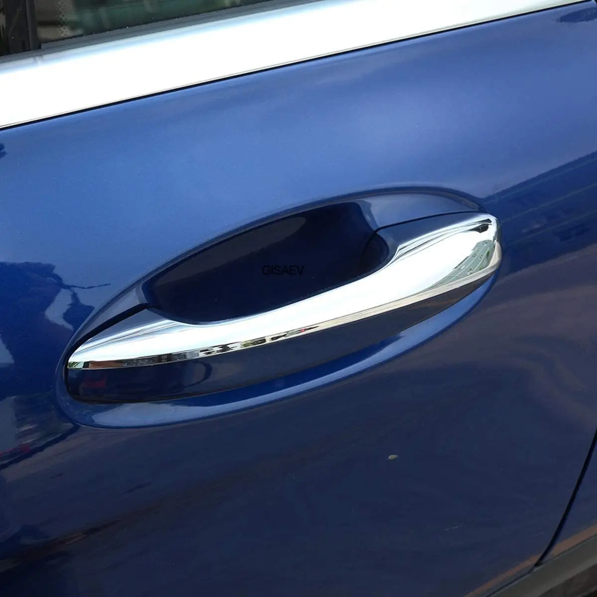

Suitable for 2015-2021 Mercedes-Benz C-Class W205 ABS silver exterior door handle decorative cover trim
