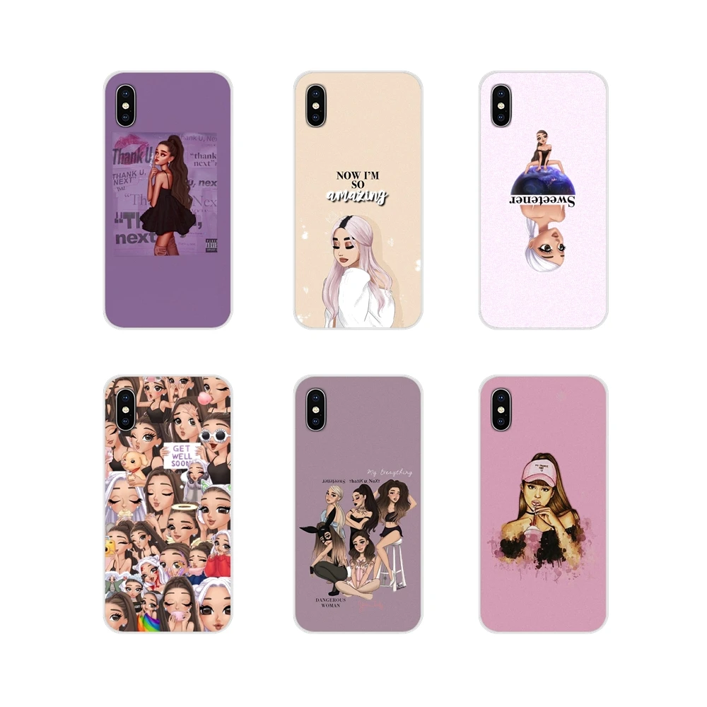 Для Samsung A10 A30 A40 A50 A60 A70 M30 Galaxy Note 2 3 4 5 8 9 10 PLUS Аксессуары Ariana Grande чехлы для