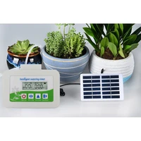intelligent garden automatic watering pump controller indoor plants drip irrigation device water pump timer system solar energy