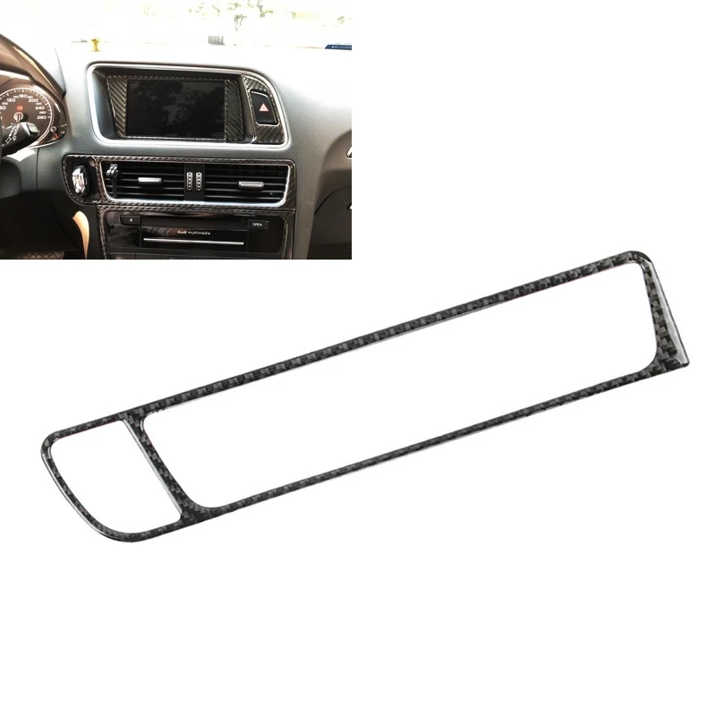 

For Audi Q5 2009 2010 2011 2012 2013 2014 2015 2016 2017 Carbon Fiber Car Center Control Air Condition Air Outlet Cover