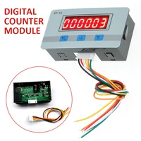 1pc mini lcd digital counter module dcac5v24v electronic totalizer 1999999 measurement analysis instruments