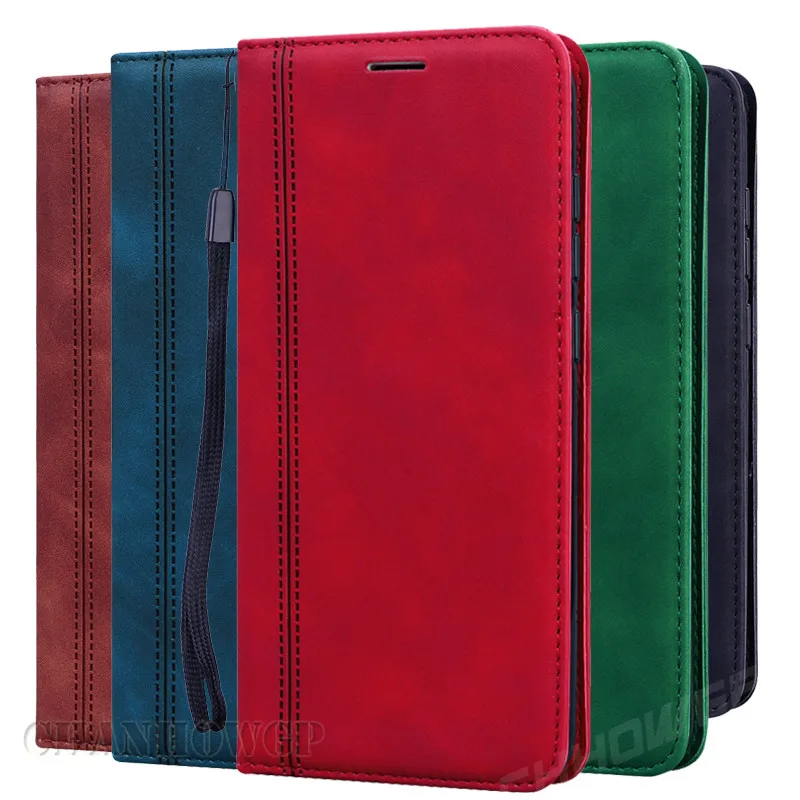 Magnetic Leather Flip Case For Xiaomi Redmi Note 9 9S 8T 8 7 6 K20 Pro Max 10X 8A 6A Mi 9T CC9 CC9E A3 A2 Lite Wallet Cover | Мобильные