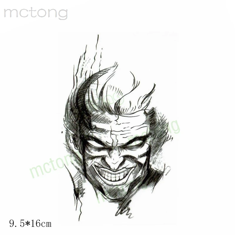 Водостойкая временная татуировка наклейка Черный кот звезда Луна покрытие