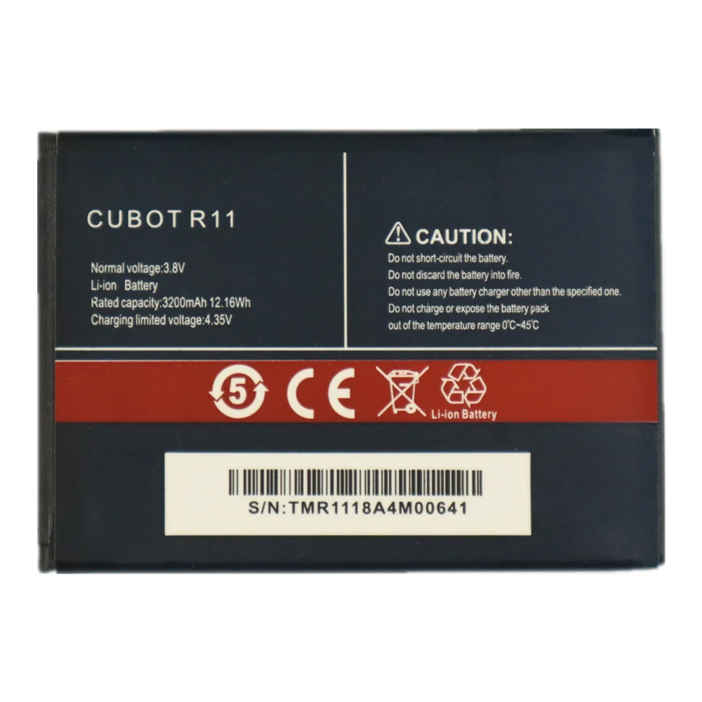 Аккумулятор CUBOT R11 для r 11 большой емкости 3200 мАч мобильный телефон Сменные