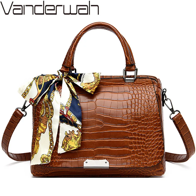 

Luxury Alligator Handbags Women Bags Designer Ladies Top-handle Bag Crocodile Shoulder Crossbody Bags For Women Hand Bag Bolsas