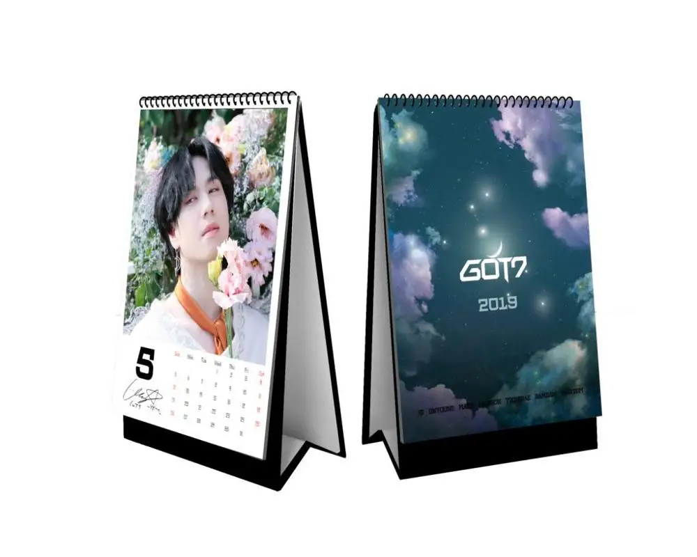 Новый модный Мини фотоальбом got7 с календарем Bambam Mark 2019|Набор канцтоваров| |