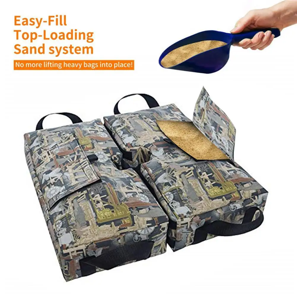 Садовый пляжный квадратный зонт базовый мешок с навесом песочный Эргономичная