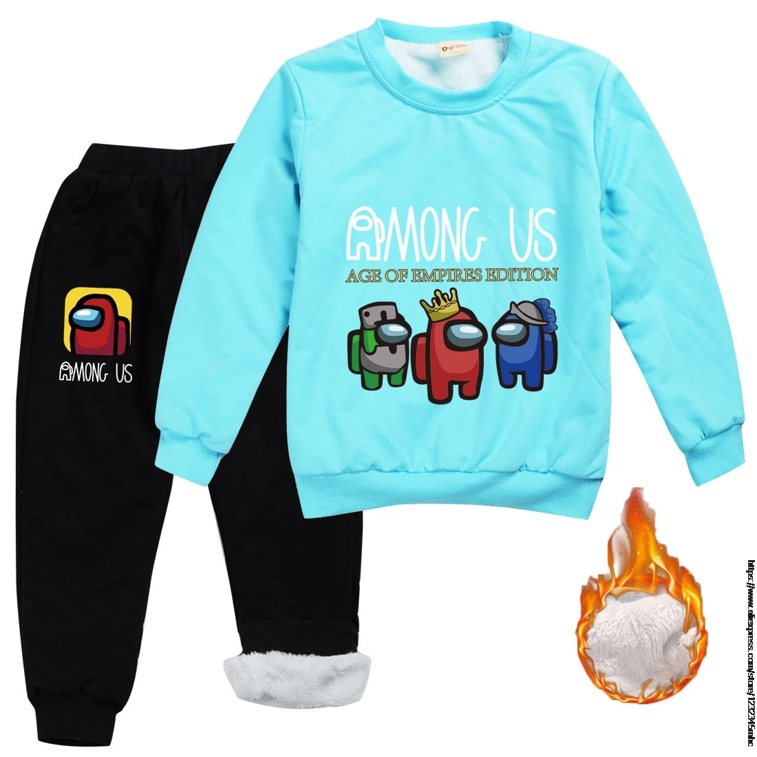 У нас Детская зимняя одежда Зимнее пальто для девочек с рисунком маленьких