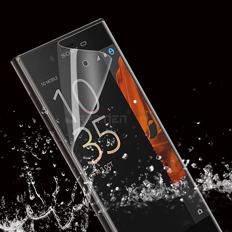 Передняя+ задняя 3D защитная пленка из мягкого ТПУ для sony Xperia 10 Plus XZ3 XZ1 XZ2 Compact XZ Premium XA2 Ultra