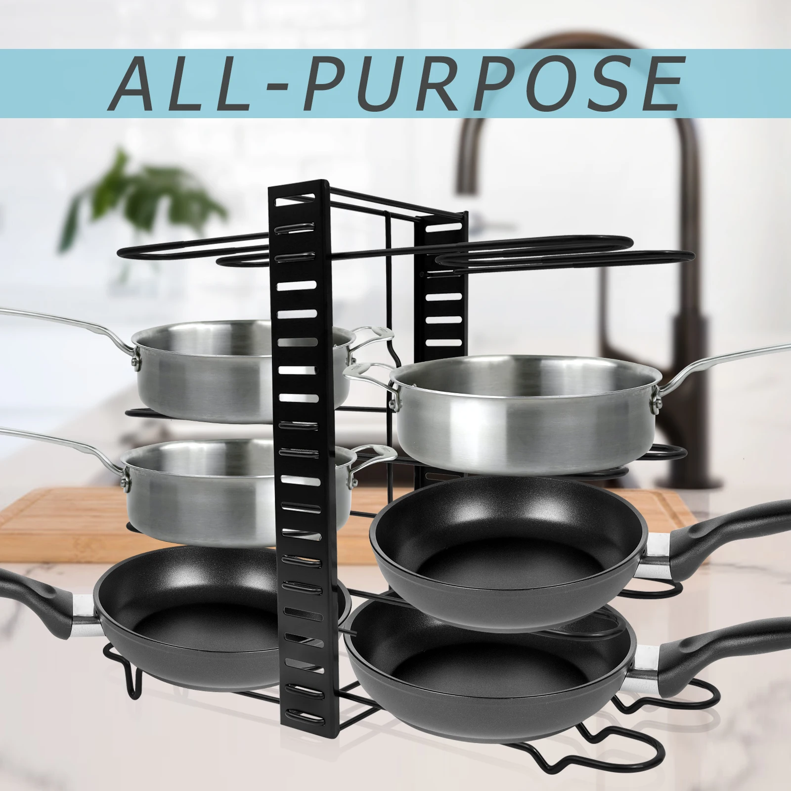 구매 1Pc 주방 주최자 냄비 뚜껑 스토리지 랙 플레이트 커팅 보드 Bakeware 홀더 팬 뚜껑도 마 보드 랙 저렴한 1Pc 주방 주최자 냄비 뚜껑 스토리지 랙 플레이트 커팅 보드 Bakeware 홀더 팬 뚜껑도 마 보드 랙