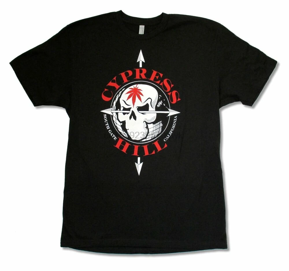 Черная футболка Cypress Hill Arrows новая официальная группа Crazy In The Brain - купить по