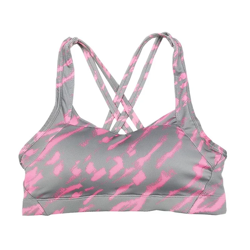 

Quick Dry Sports Bra,Women Padded Wirefree Adjustable Shakeproof Fitness Underwear,Push Up Seamless Yoga Running Tops