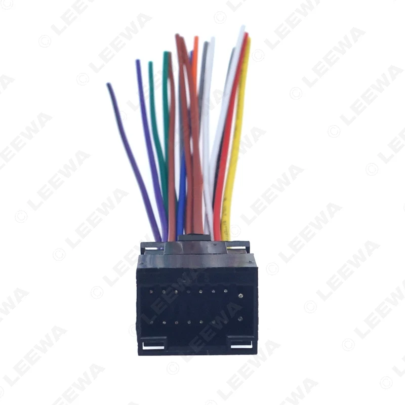 Автомобильный радиоприемник LEEWA стерео провод штекер кабель для Kenwood 16pin