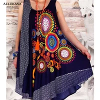 summer fashion african dresses for women fitness african dress clothes dashiki africa clothing 3d robe africaine 2020 plus size