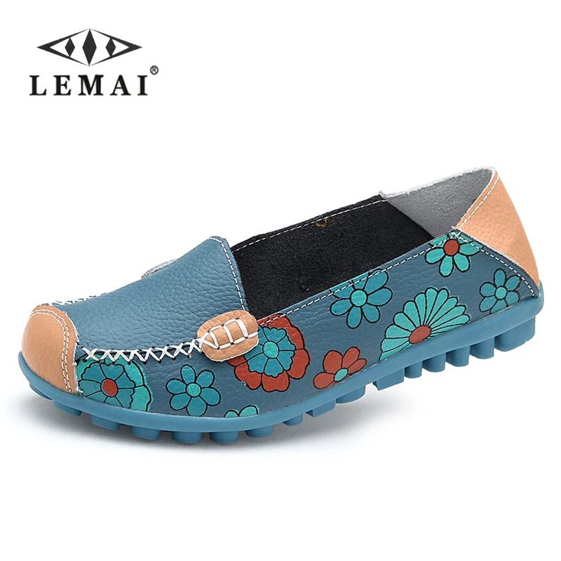 LEMAI Летняя женская обувь на плоской подошве Женская из натуральной кожи Женские