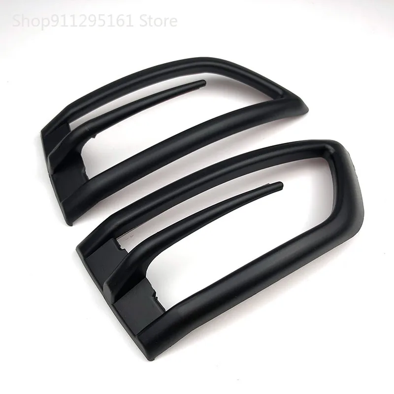 

Fit For Ford Ranger 2012-2020 T6 T7 T8 Car Accessories Part Turning Lamp Cover ABS Matte Black Exterior Side Mirror Light Cover