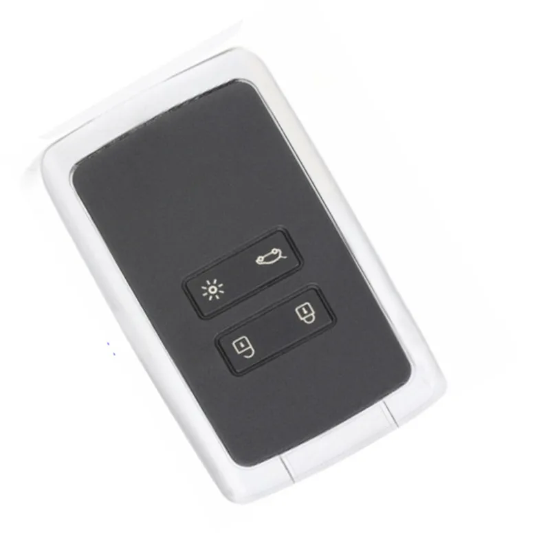 

Wilongda Car Alarm 4 button Keyless Smart Remote Key 434mhz Hitag AES 4A Chip for megane 4 Keyless Go / Entry car key