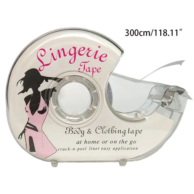 3 м Двусторонняя тела лента самоклеящегося бюстгальтера Одежда рубашка с длинным