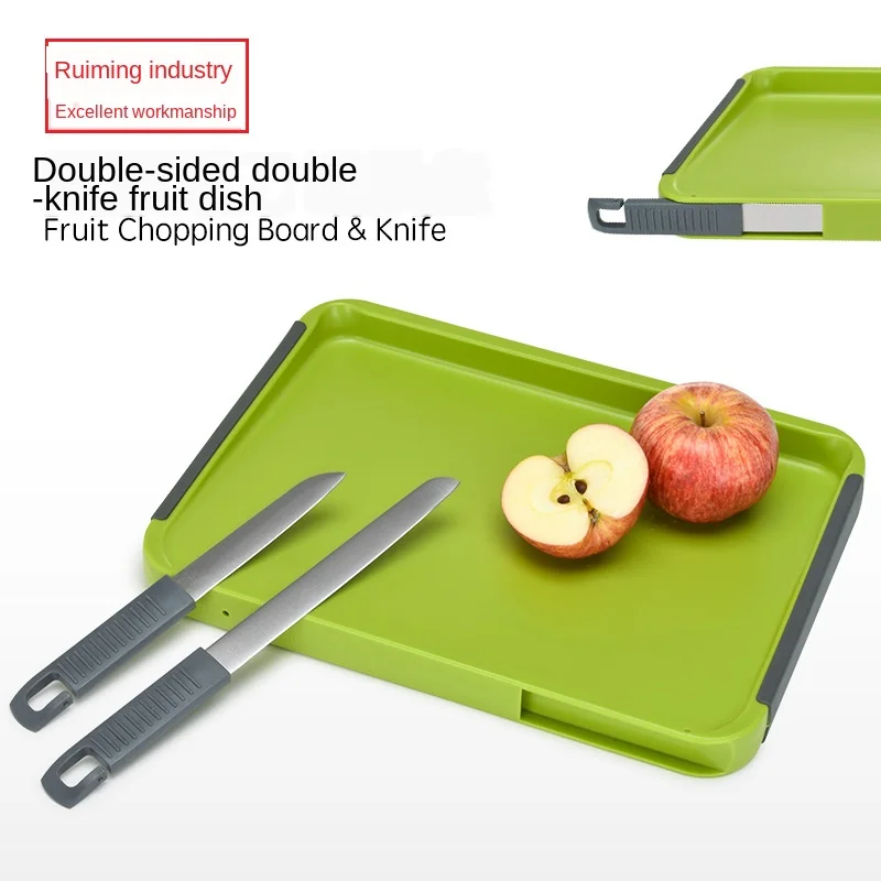 Высокое качество Пластик разделочная доска утолщенной Кухня квадратный для