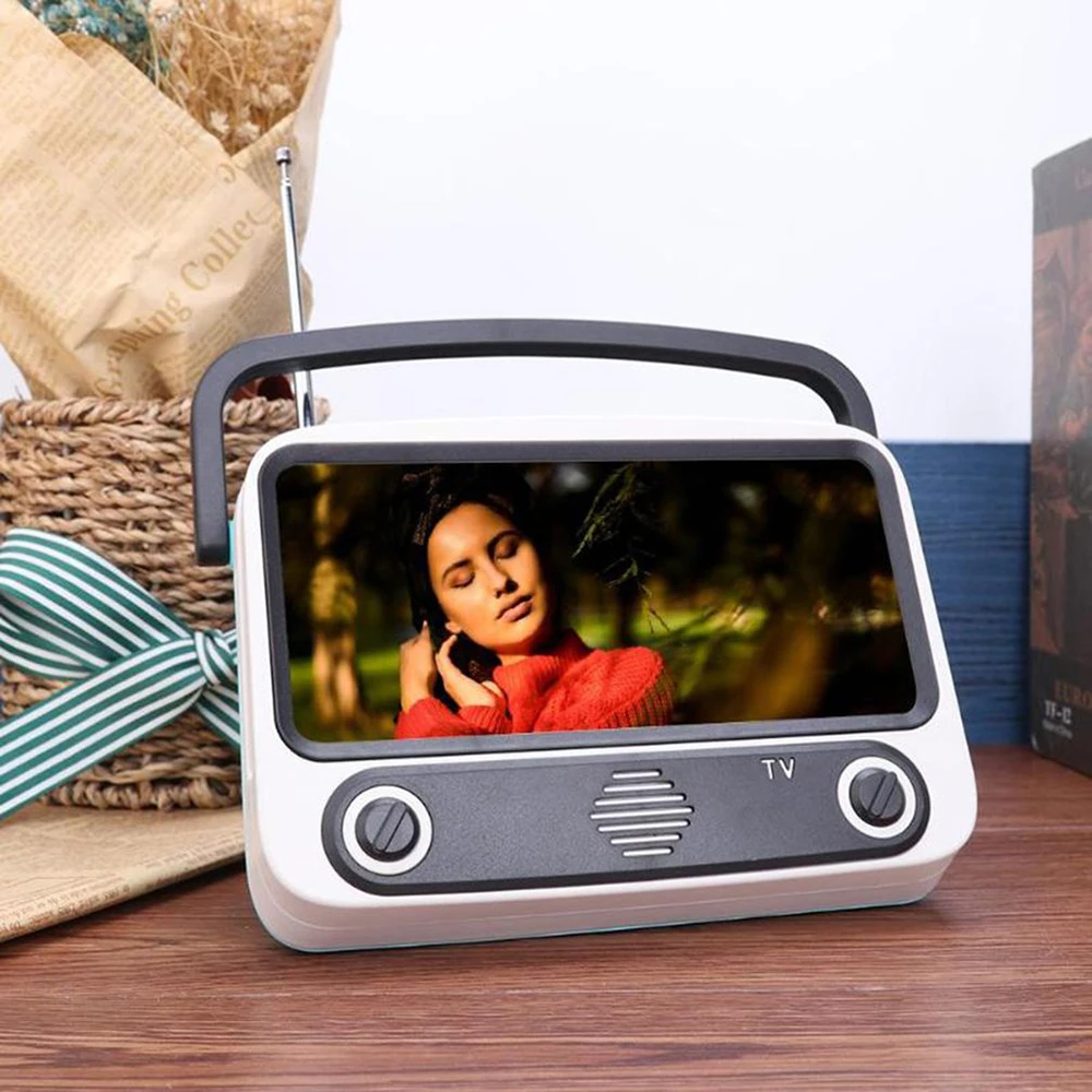 Bluetooth-колонка беспроводная Портативная колонка креативная в стиле ретро для