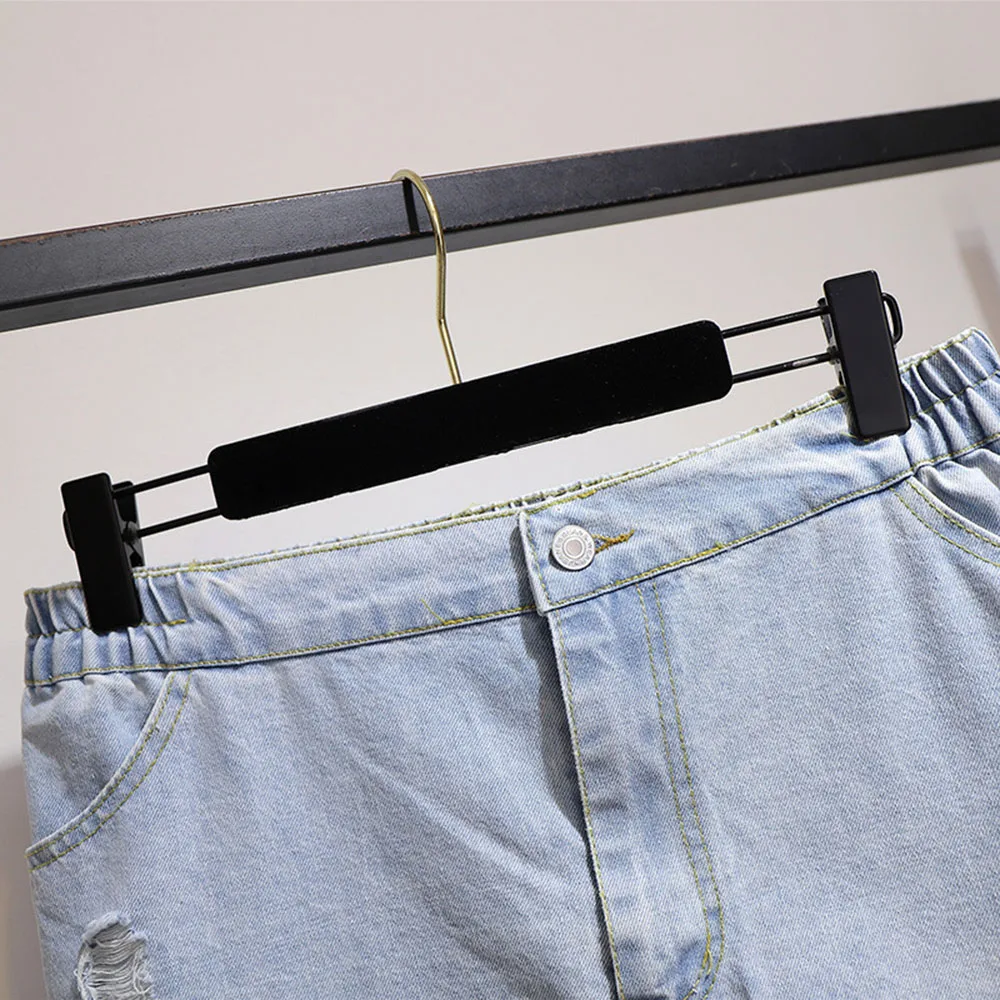 Женская джинсовая юбка Джинсовая юбка-светильник синего цвета корейская мода 2020