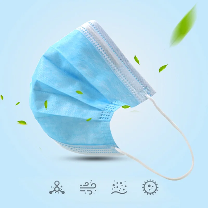 50 шт. одноразовая маска для рта взрослых детей Студенческая с маской
