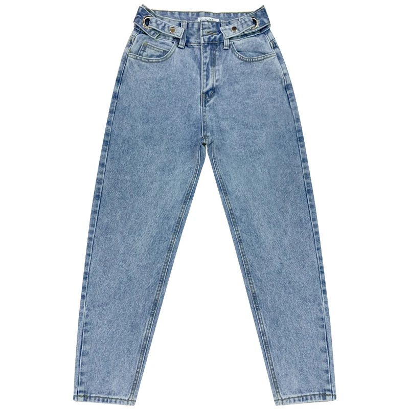 Джинсы с пуговицами на талии ширина индивидуальные штаны haroun для ранней весны