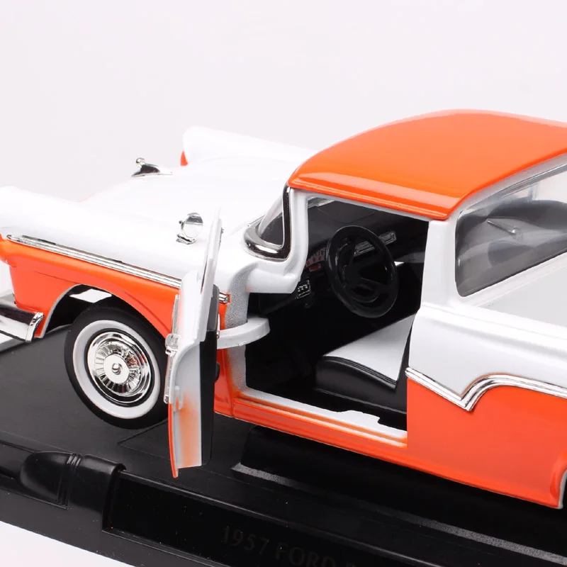 1:18 весы большой классический старый 1957 Ford Ranchero пикап грузовик, отлитый под давлением игрушечная машина модели автомобилей станция вагон для сбора подарка