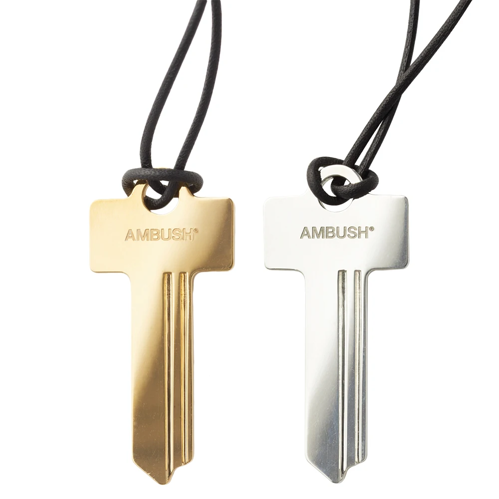 Массивное ожерелье с подвеской в виде ключа всадника Модная бижутерия простое