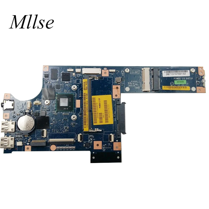 Бесплатная доставка Материнская плата 566G7 0566G7 PIM00 LA-6471P для Dell Mini Duo 1090 N570