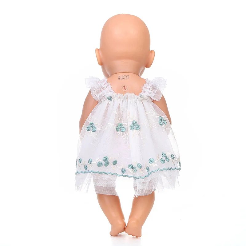 Новинка 4 стиля кружевное платье для 43 см куклы лучший подарок на день рождения