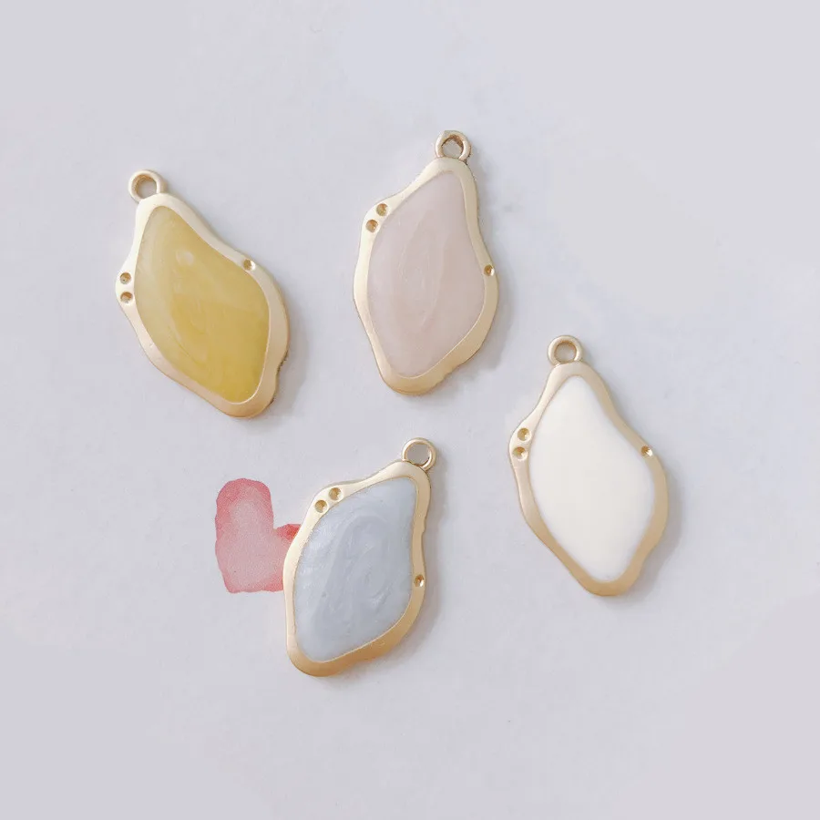 

10 Pcs Geometric Acrylic Pendant Earrings Parts For DIY Handmade Necklace Bracelet Jewelry Accessories