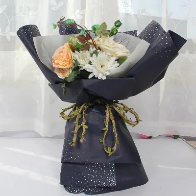 

30m,Simulation green leaf rattan Mori hemp rope,DIY Wedding party home decoration,kindergarten handmade props,DIY gift box decor