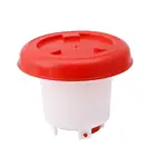 Куриные кормушки поилки, курица, курица, перепелиный Бантам, пищевой чайник для воды, 1 шт.