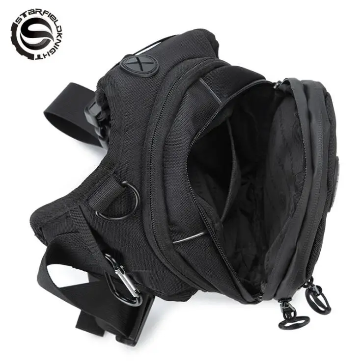 Мотоциклетная сумка для ног через плечо многофункциональная вместительная