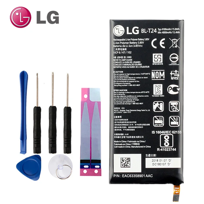 Оригинальный BL T24 внутренний Батарея для LG K220 X Мощность k220ds k220dsk k220dsz k220y k220z ls755 4100