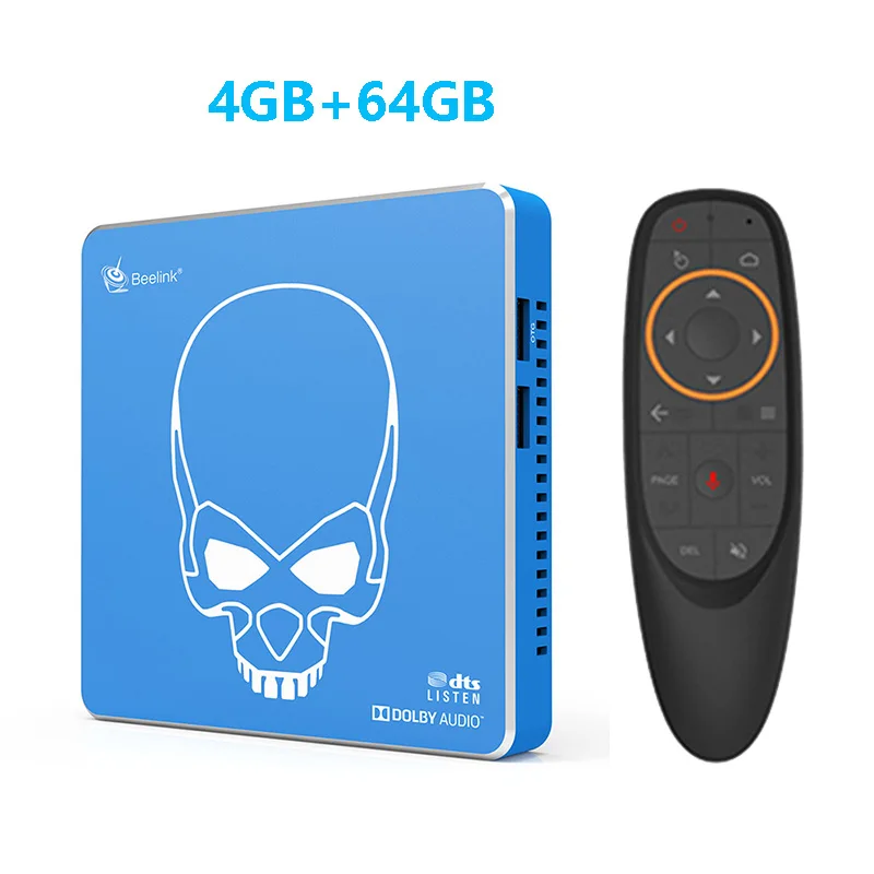 4GB64GB Beelink GT-King Pro Amlogic S922X-H Android 9.0 Smart Tv Box DDR4 4GB 64GB 2.4G 5.8G Wifi 1000M 4K Set Top Box VS Ugoos AM6 Pro - Color: 4GB64GB