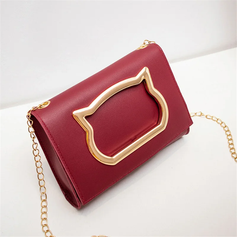 Новое поступление 2019 милая леди голова кошки аппаратное украшение Диагональная