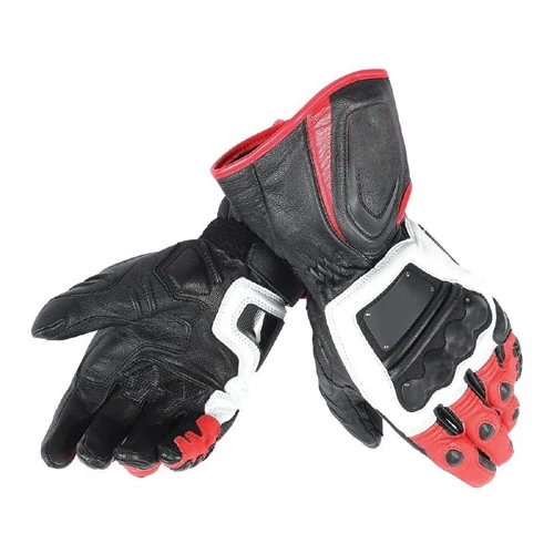 Новый 4 тактный SCP Перчатки для мотоциклистов Для мужчин гонки Дейн кожаные