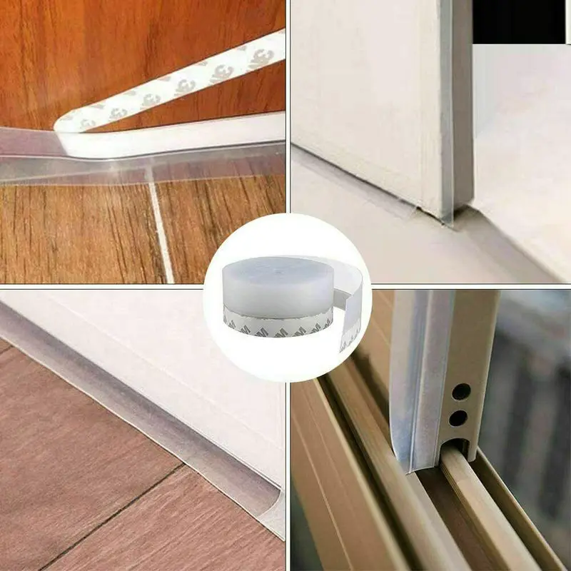 Уплотнительная лента на нижнюю часть двери 1 м | Строительство и ремонт