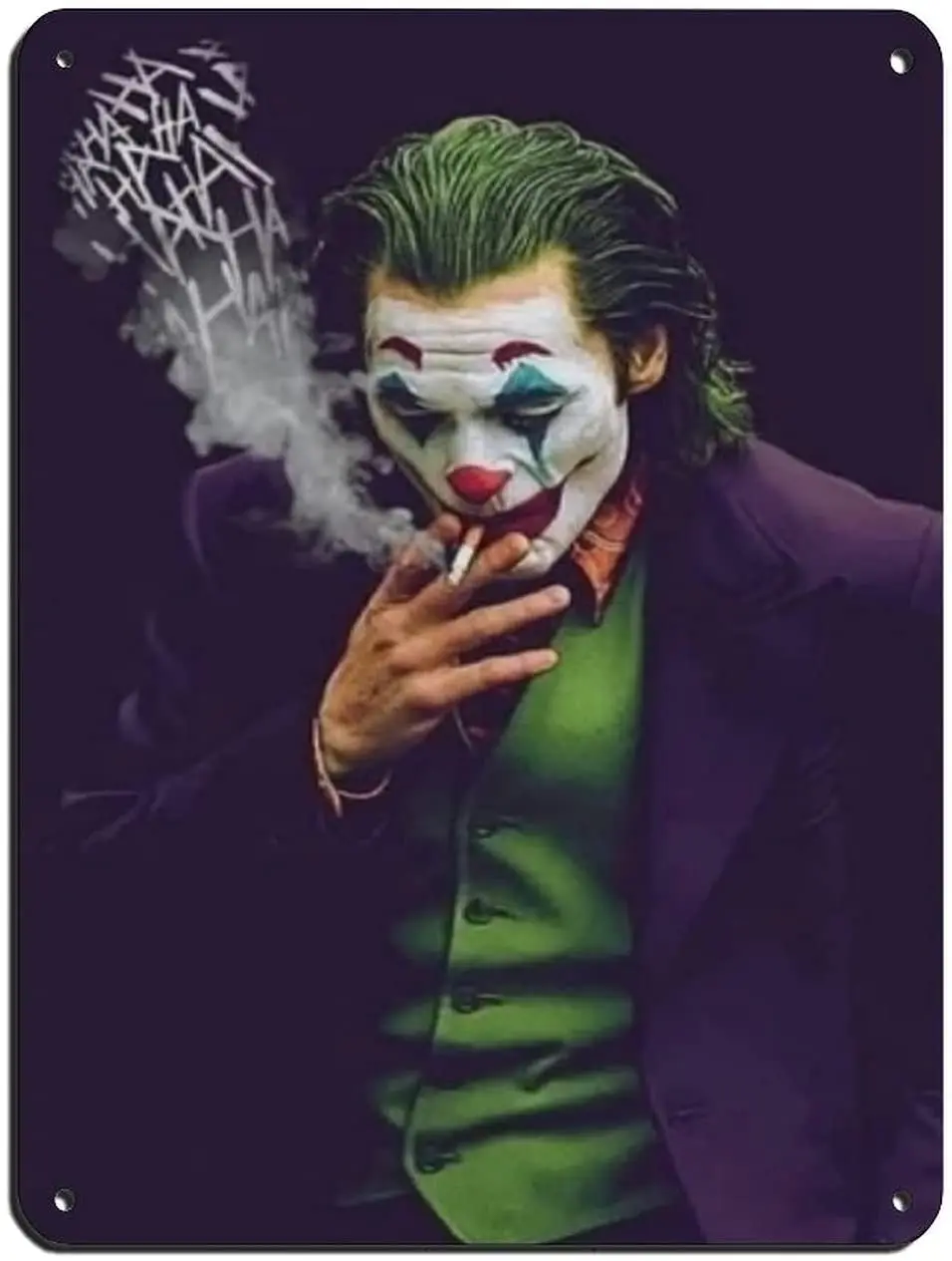 

Classic Horror High Score Movie Joker Art Poster 23 Retro Poster Metal Tin Sign Chic Art Retro Iron Painting PeopleFamily Garage