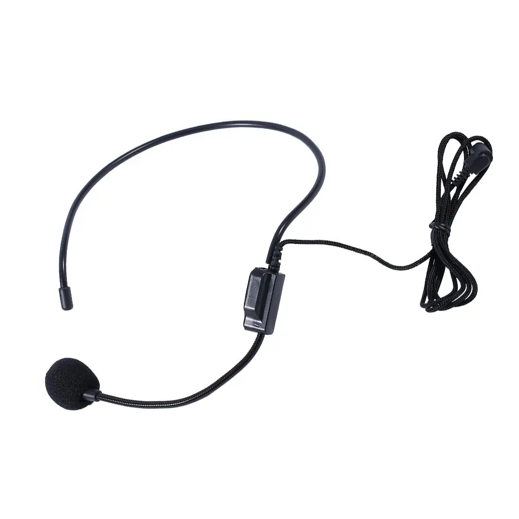 

Professional First Vocal Wired Headset Microphone microfono For Voice Amplifier Speaker with 3.5mm Jack dropshipping