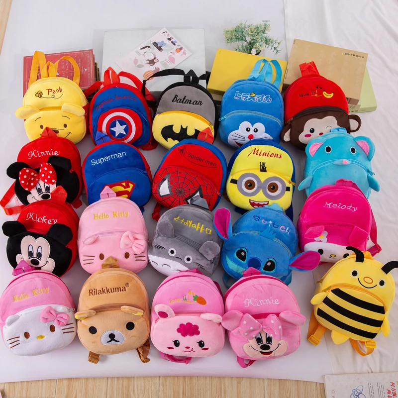 Милые плюшевые игрушки Disney с мультипликационным рисунком Микки Маус Минни Винни