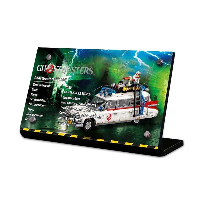 

The Acrylic Display Stand Brand For 10274 GHOSTBUSTERS ECTO-1 Toys Building Blocks