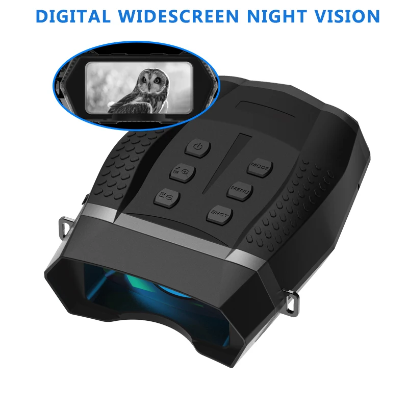 

ZIYOUHU 1080P Night Vision Binoculars 6X Large Window Magnifier Digital Infrared Image Video Camera for Hunting Observation