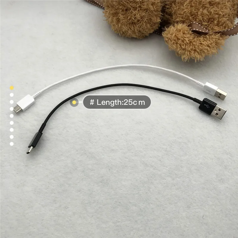 USB-кабель SAMSUNG S10 S9 S8 Plus Type-C 25/100/120/150 см 2 А кабель для быстрой зарядки и передачи