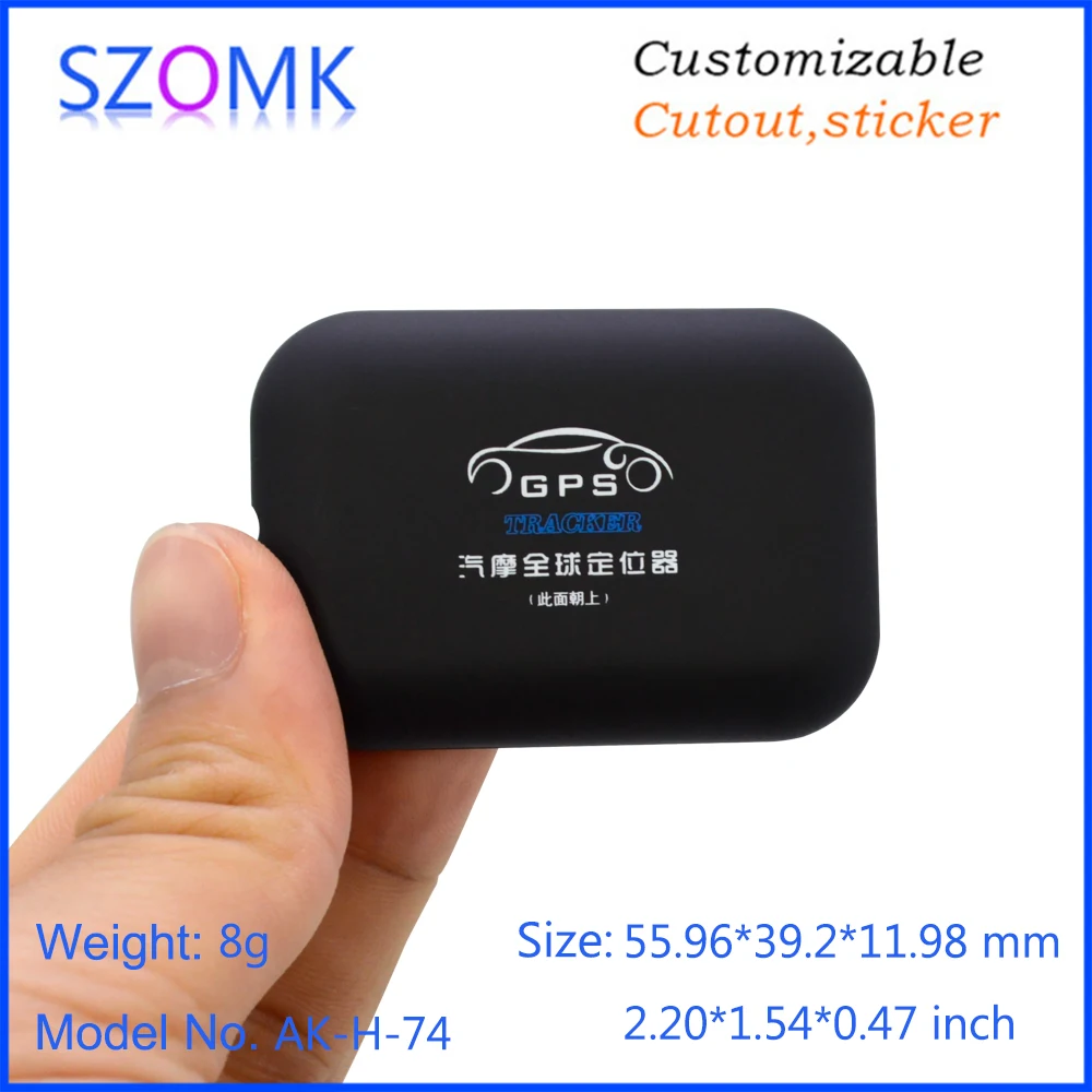Пластиковый корпус для электроники szomk 56*39*12 мм 1 шт. пластиковый локатора с GPS