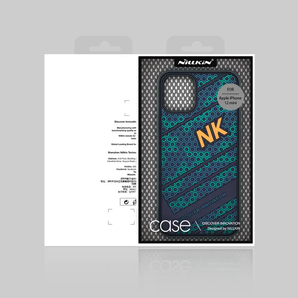 

10pcs/lot Wholesale NILLKIN Striker Case For iPhone 12 Mini Striker Textured Soft Silicone Phone Back Full Cover Case