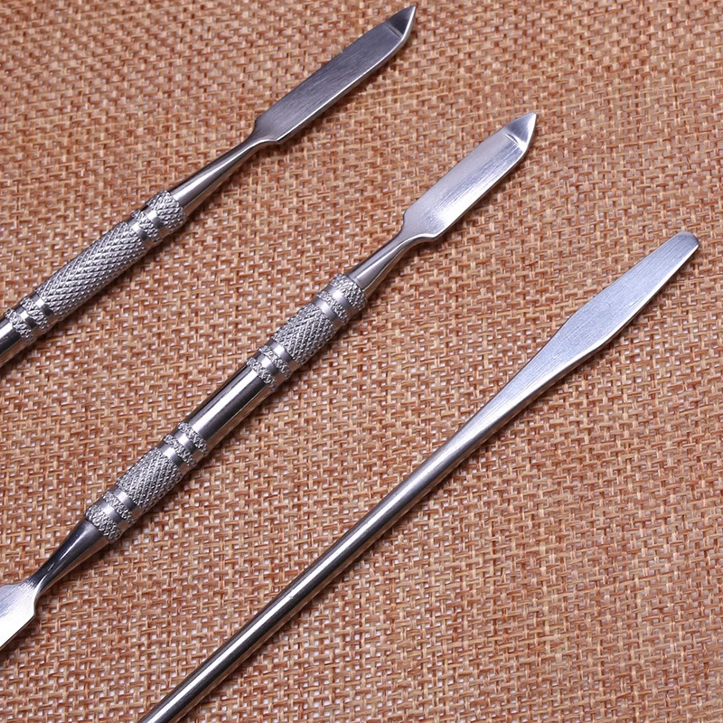 4 шт./компл. инструменты для макияжа шпатель из нержавеющей стали смешивания