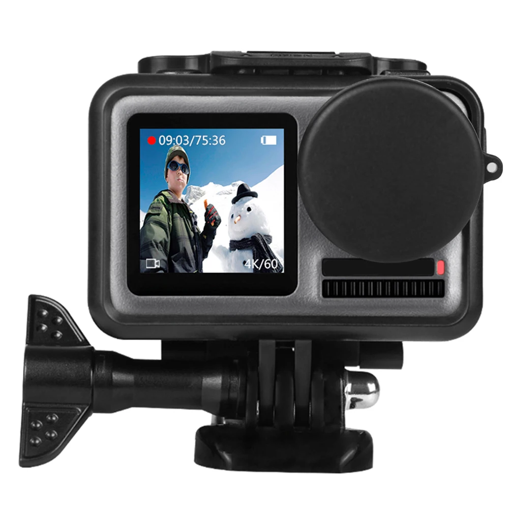 Крышка для объектива экшн-камеры ручная пластиковая мягкая крышка переноски